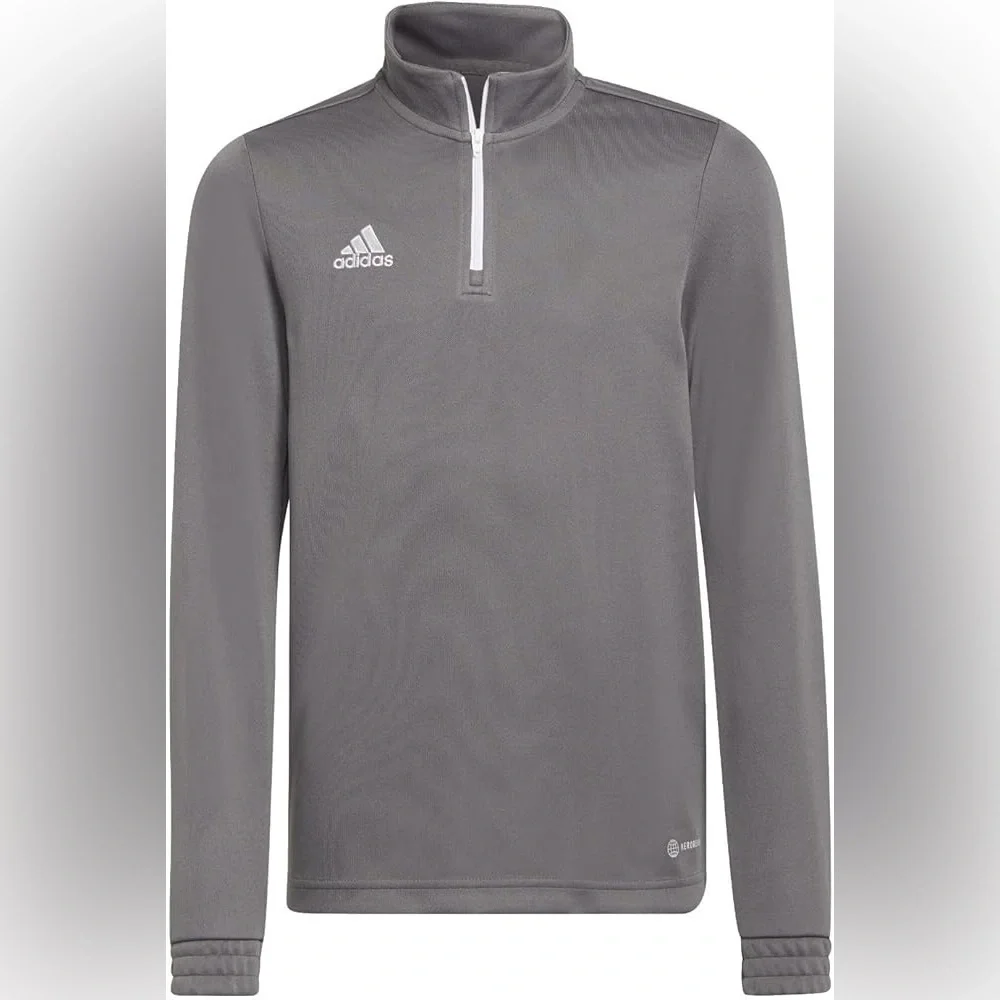 Adidas Gray Quarter Zip Top - Picture 1 of 4